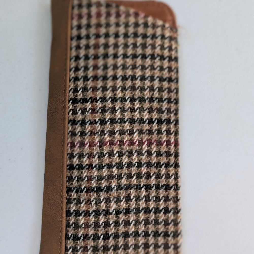 British Bag Company Houndstooth Women's Glasses Case